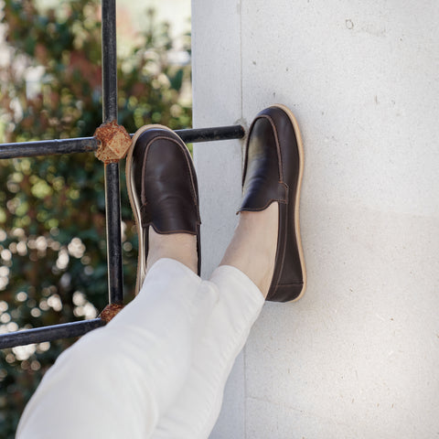 Barefoot Earthing Shoes Bitter Brown Men