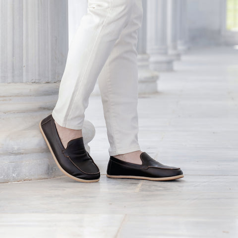 Barefoot Earthing Shoes Bitter Brown Men