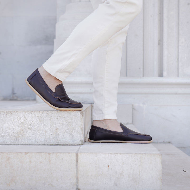 Barefoot Earthing Shoes Bitter Brown Men