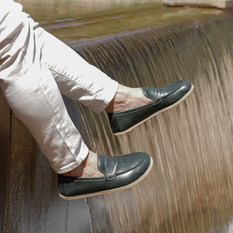 Barefoot Earthing Shoes Toledo Green Men