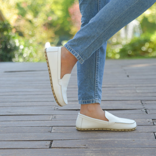 Barefoot Earthing Shoes White Women