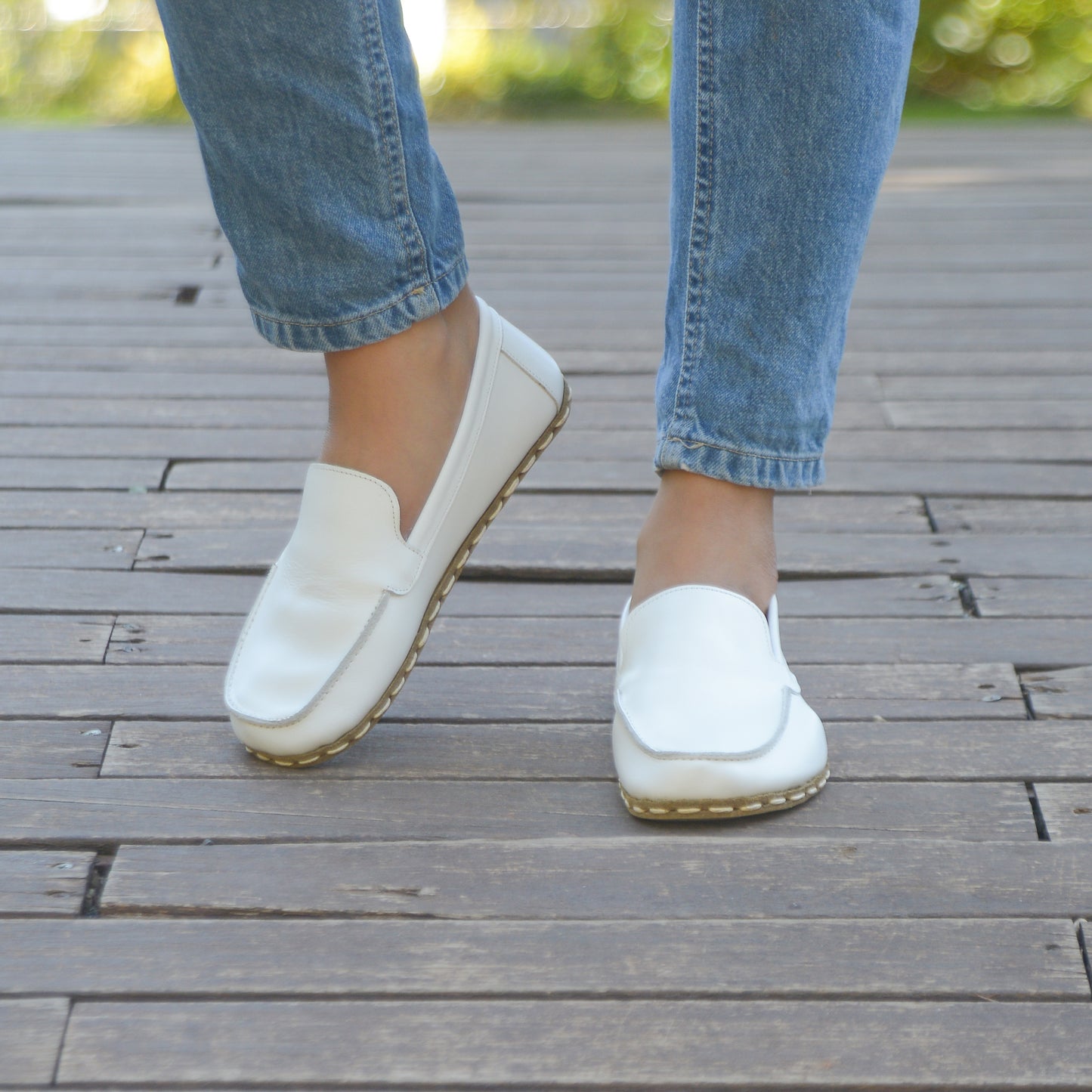 Barefoot Earthing Shoes White Women