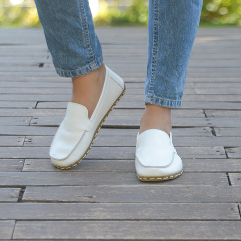Barefoot Earthing Shoes White Women