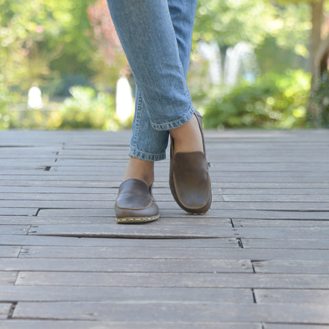 Barefoot Shoes Women's Crazy Classic Brown
