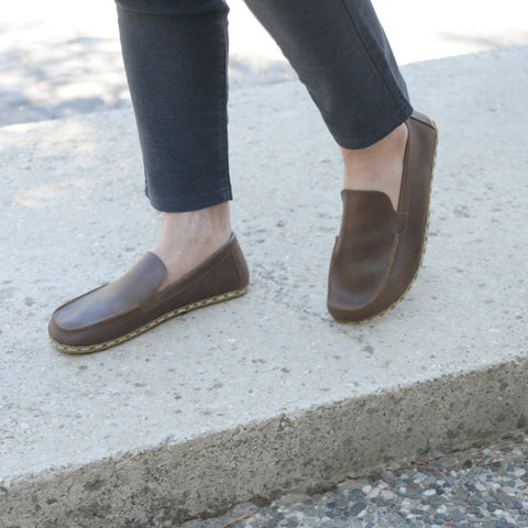 Barefoot Shoes Men's Crazy Classic Brown