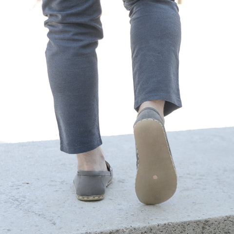 Barefoot Shoes Men's Nubuck Gray