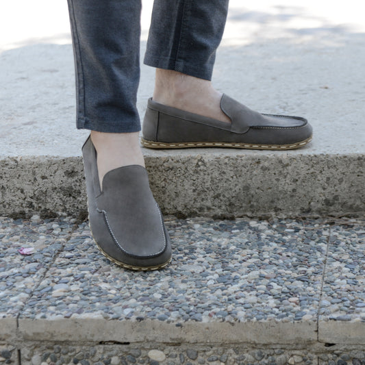 Barefoot Shoes Men's Nubuck Gray