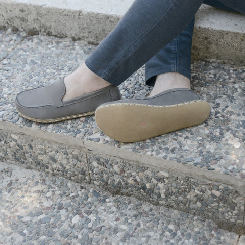 Barefoot Shoes Men's Nubuck Gray