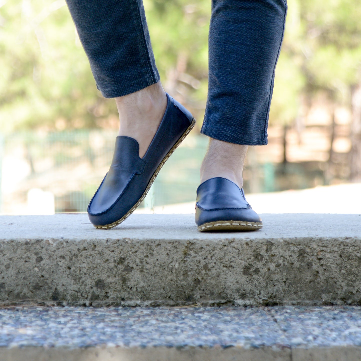 Barefoot Shoes Men's Crazy Navy Blue
