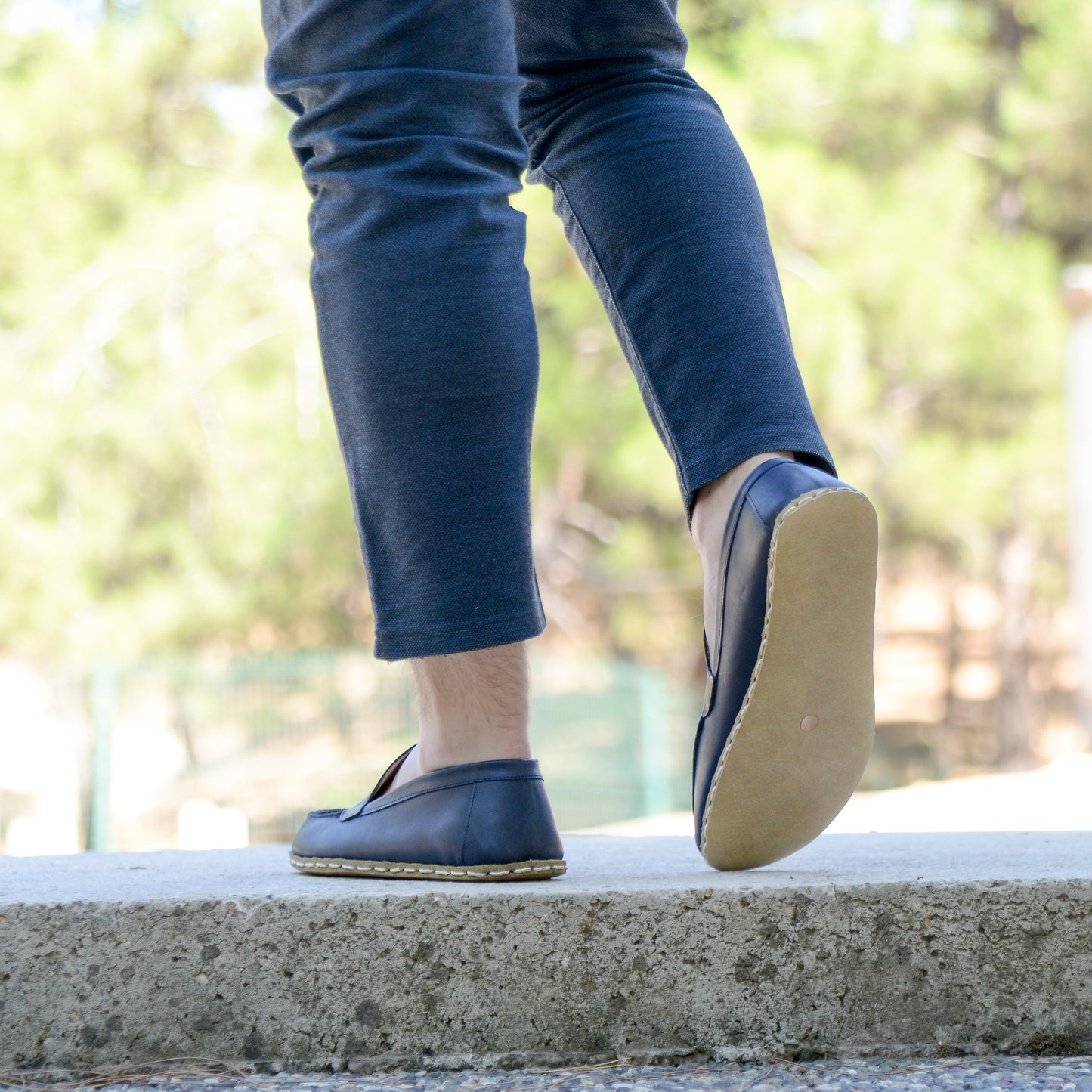 Barefoot Shoes Men's Crazy Navy Blue
