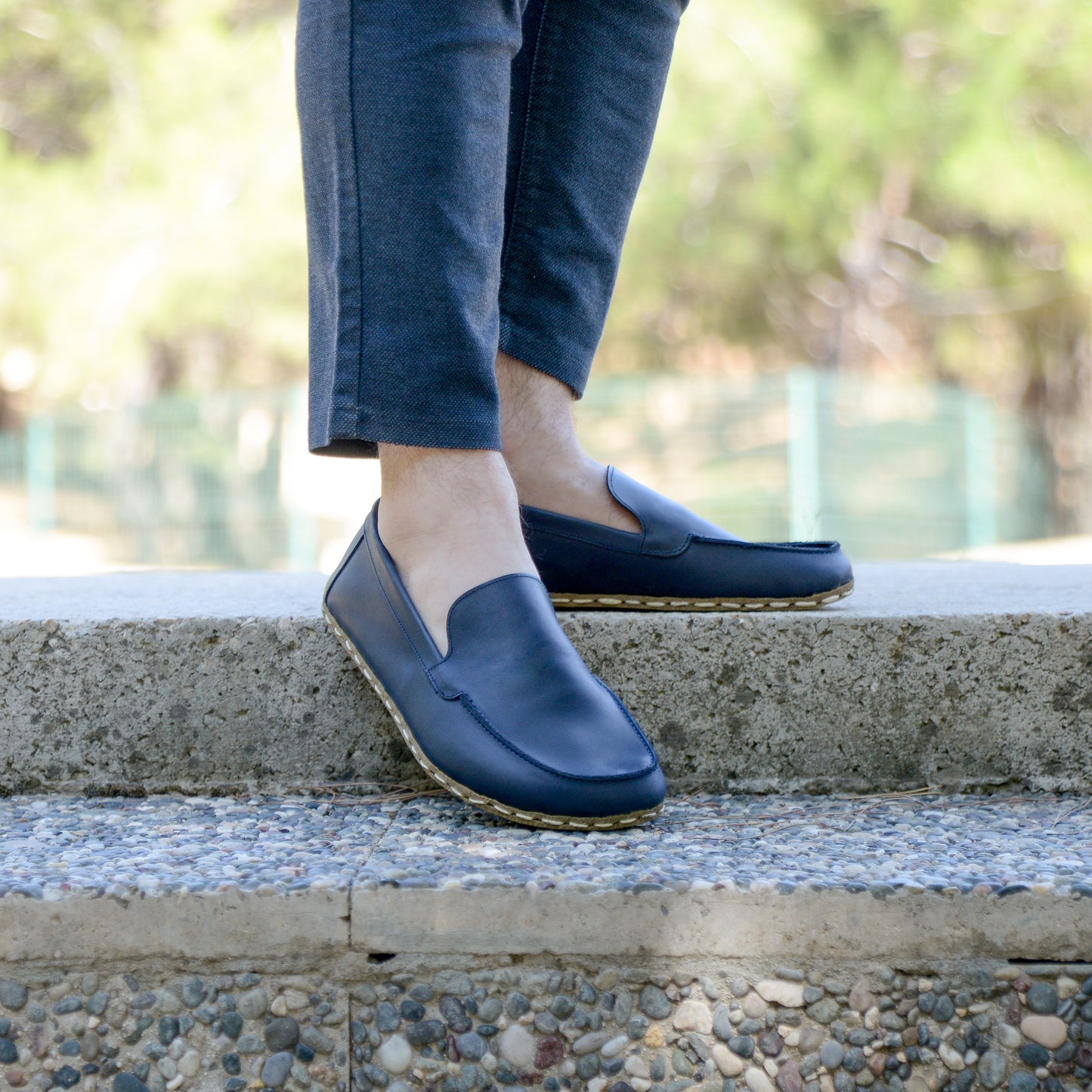 Barefoot Shoes Men's Crazy Navy Blue