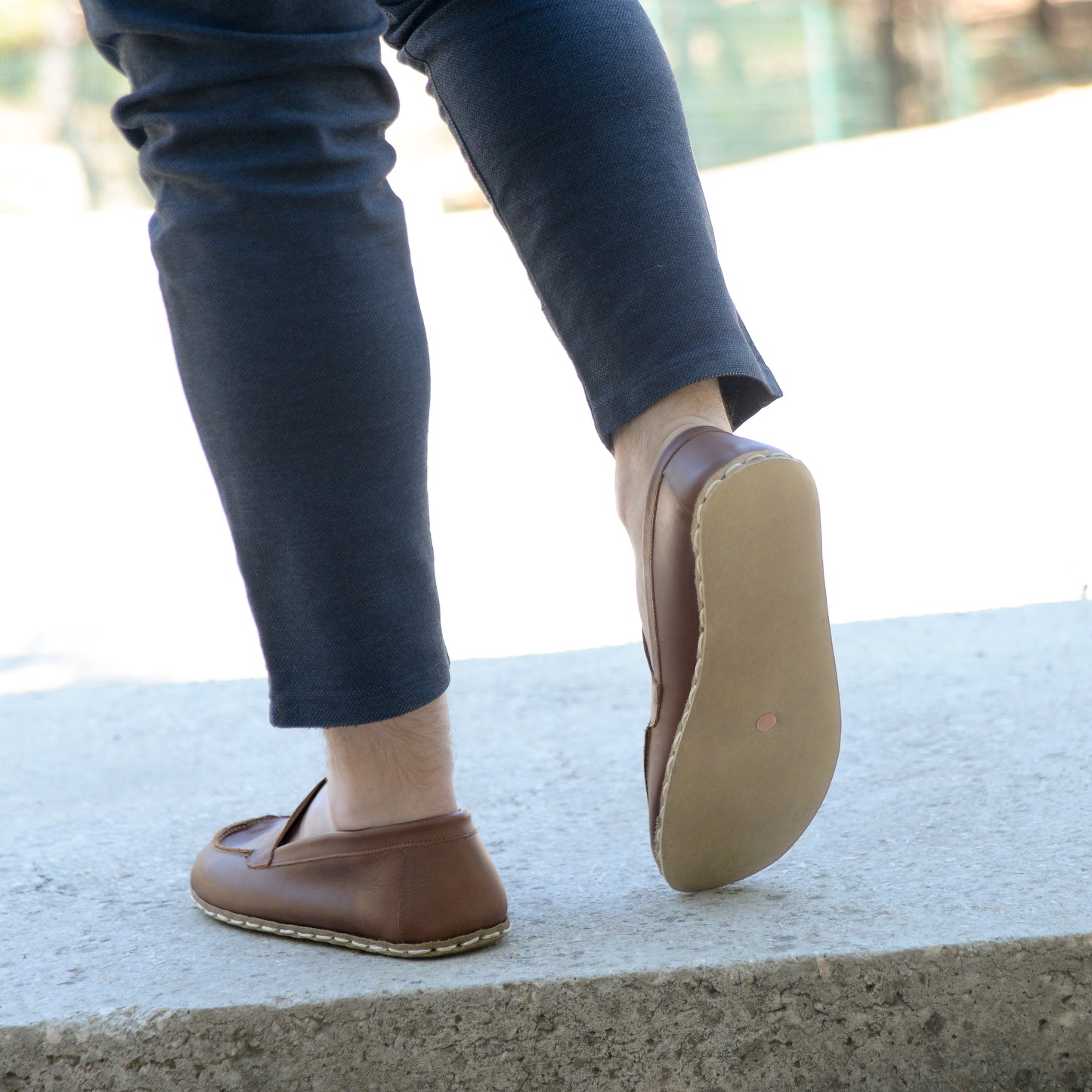 Barefoot Shoes Men's Crazy New Brown