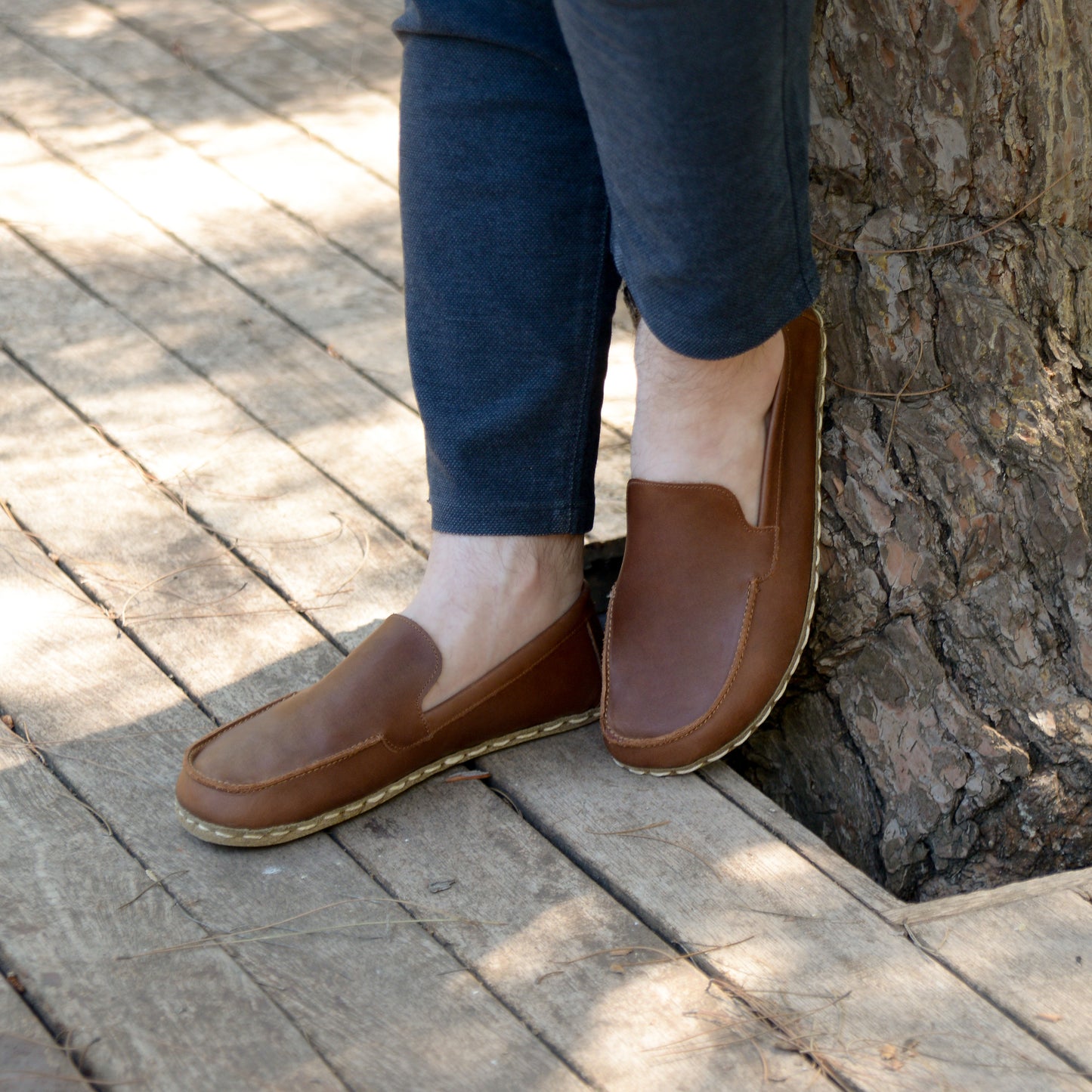 Barefoot Shoes Men's Crazy New Brown