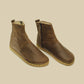 Ankle Barefoot Boots for Women Brown-Women's Boots-nefesshoes-3-Nefes Shoes
