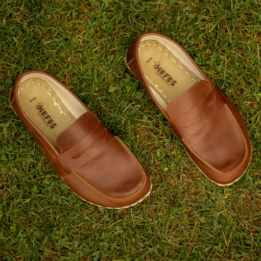 barefoot earthing shoes crazy new brown men