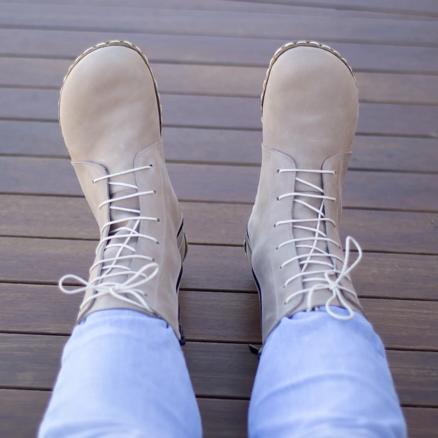 barefoot grounding crazy vision mens leather boots