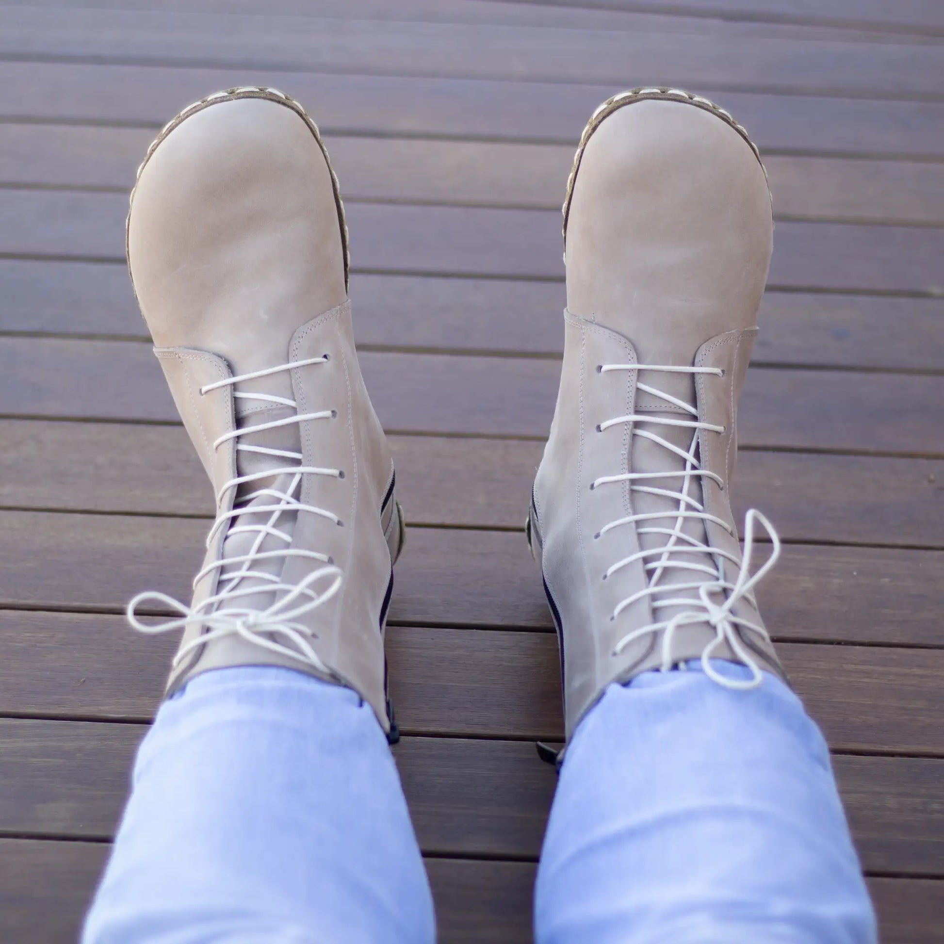 barefoot grounding crazy vision mens leather boots