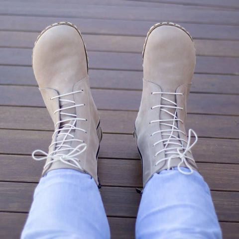 barefoot grounding crazy vision mens leather boots