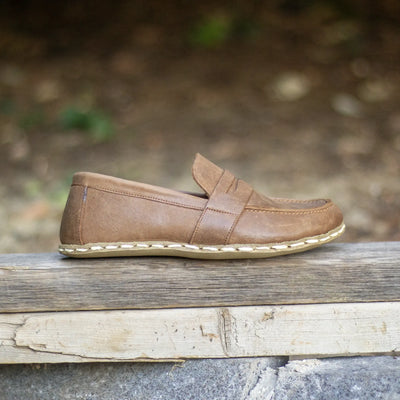 barefoot grounding footwear for women crazy classic brown