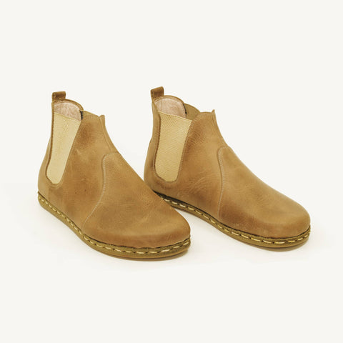 barefoot mens crazy vision handmade chelsea leather boots