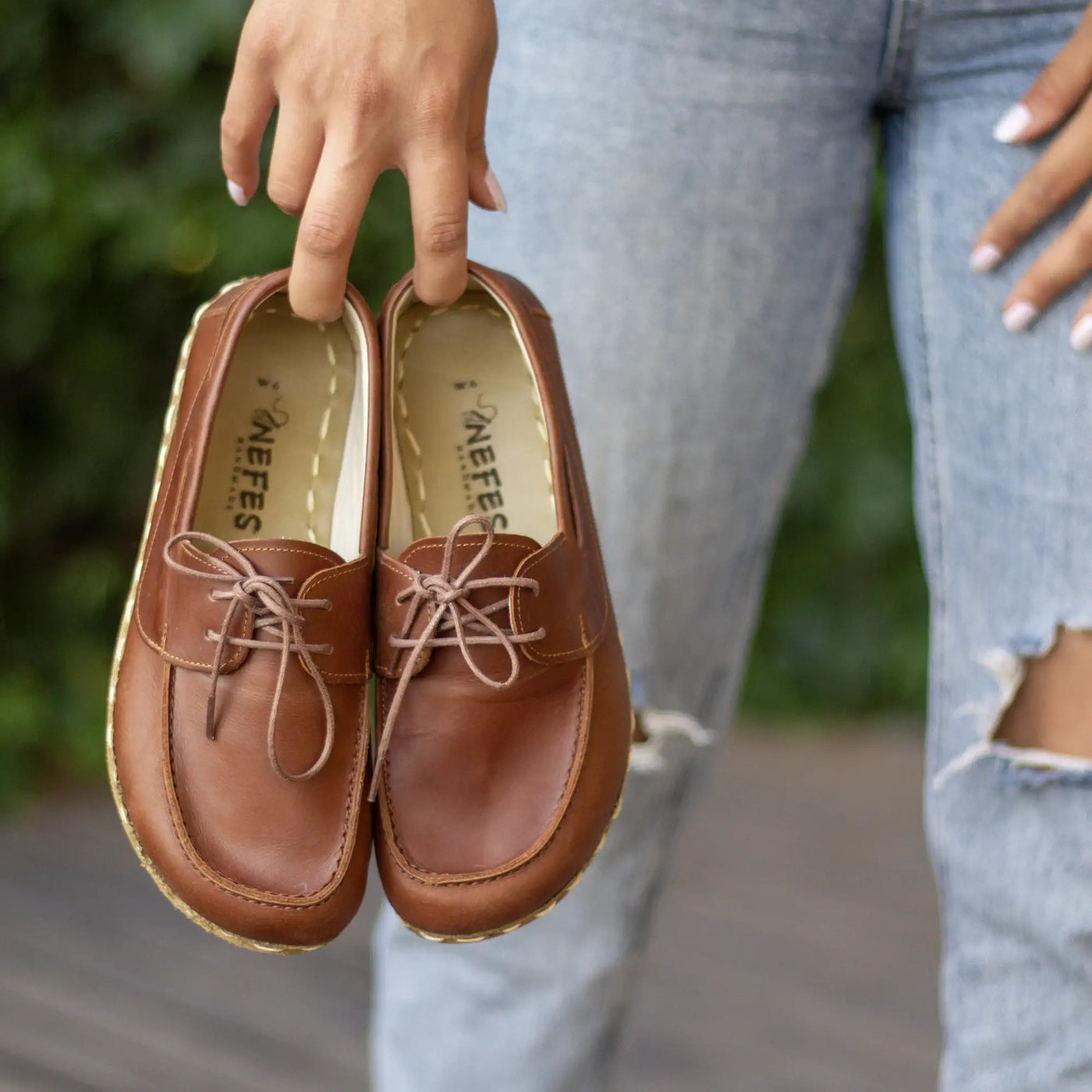 Barefoot Minimalist Shoes New Brown Women - Nefes Shoes 8 Barefoot Minimalist Shoes New Brown Women - Nefes Shoes 8