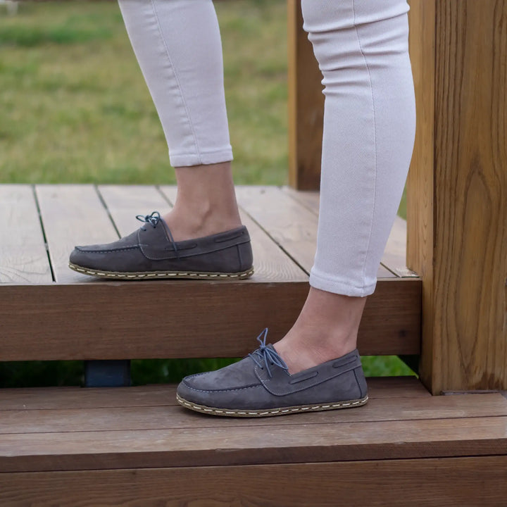 barefoot minimalist shoes gray for women