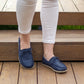 barefoot minimalist shoes navy blue for women