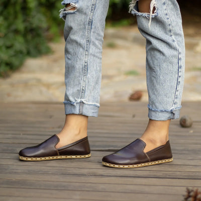 barefoot shoes womens bitter brown