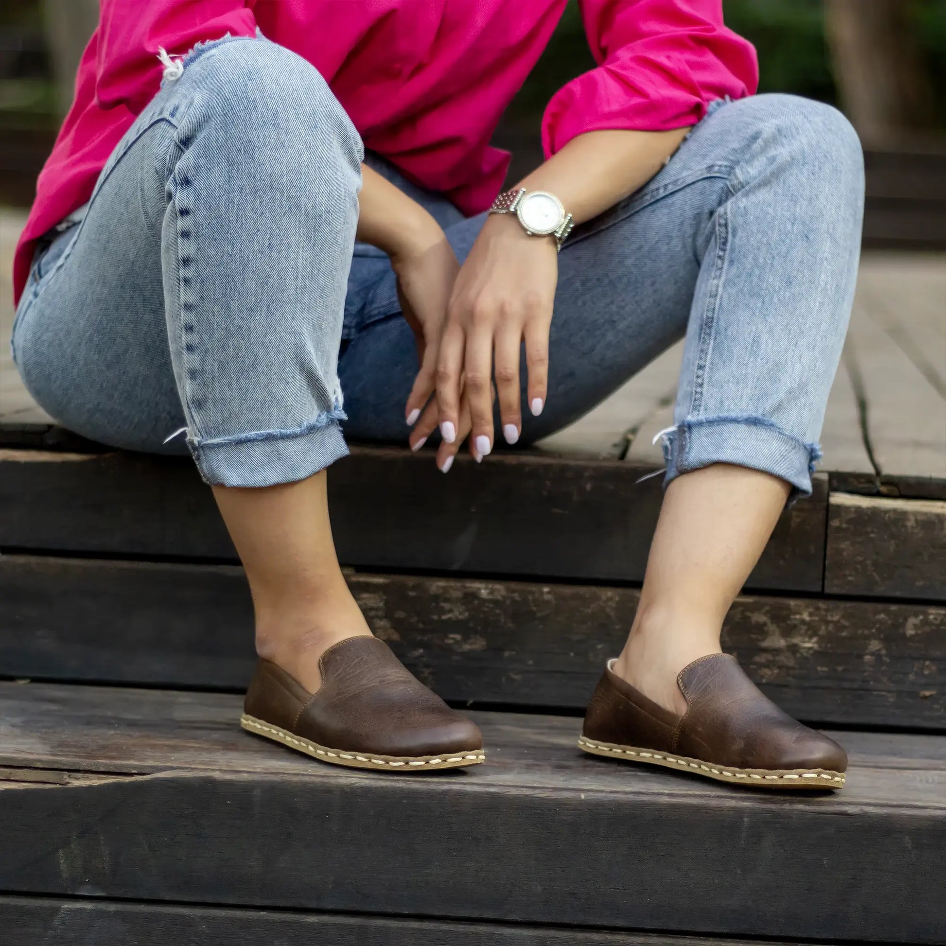 barefoot shoes womens crazy classic brown