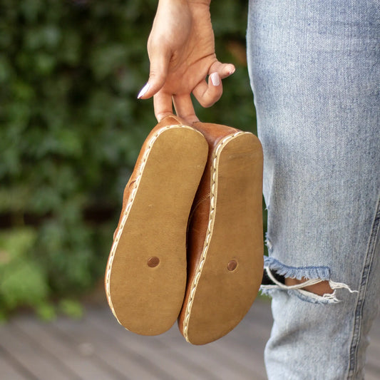 barefoot shoes womens matte brown leather