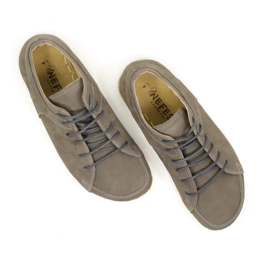 barefoot sneaker gray nubuck for men