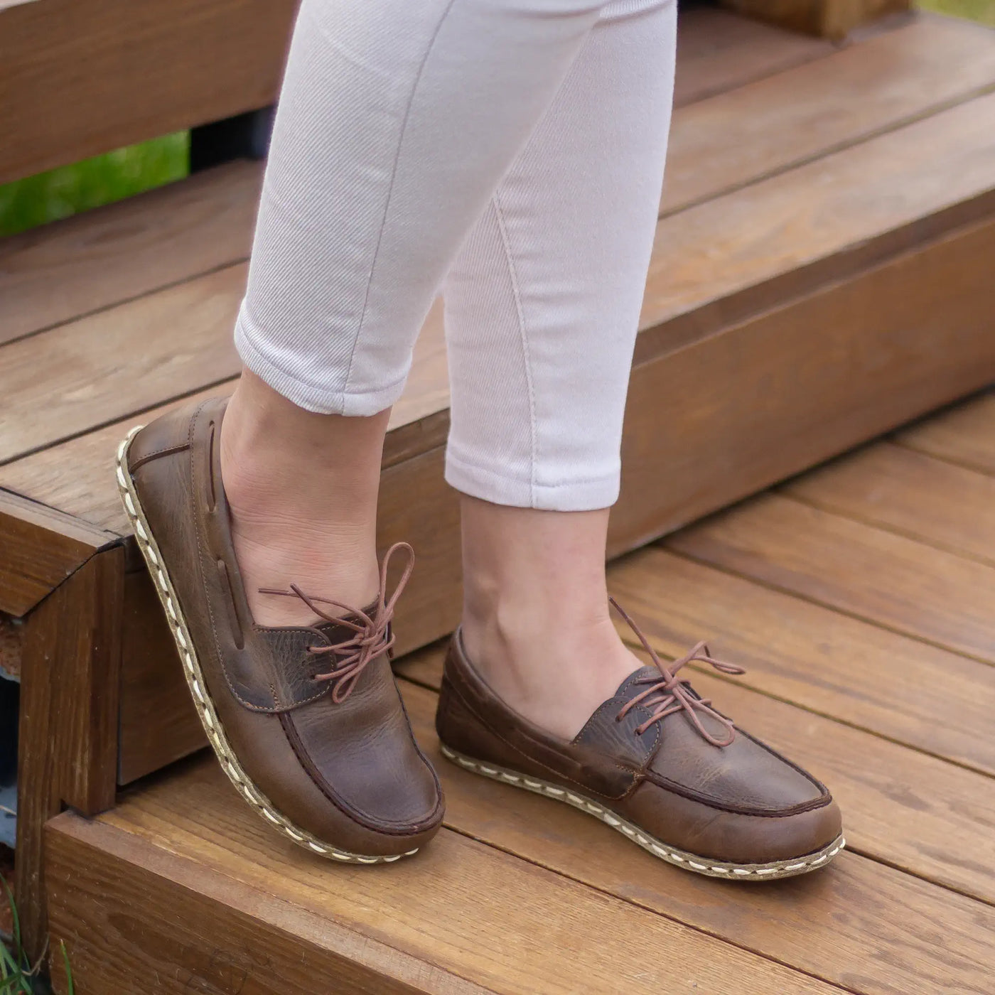 Barefoot Minimalist Shoes Classic Brown for Women 12.5
