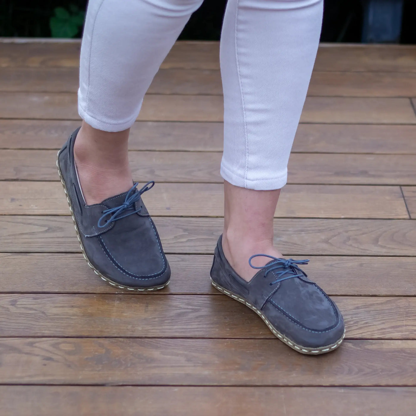 Barefoot Minimalist Shoes Gray for Women - Nefes Shoes 5.5 Barefoot Minimalist Shoes Gray for Women - Nefes Shoes 5.5