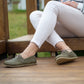 barefoot womens stylish military green minimalist shoes