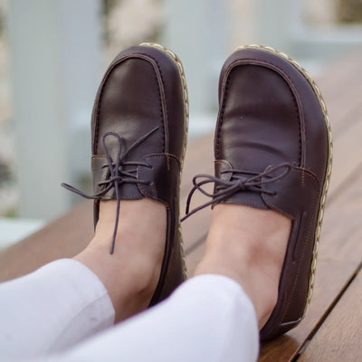 bitter brown barefoot minimalist shoes for women