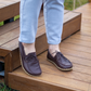 Bitter Brown Men's Leather Earthing Barefoot Shoes-Men Barefoot Shoes Modern-Nefes Shoes-5-Nefes Shoes