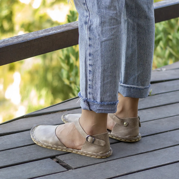 bohemian style barefoot sandals crazy vision handmade