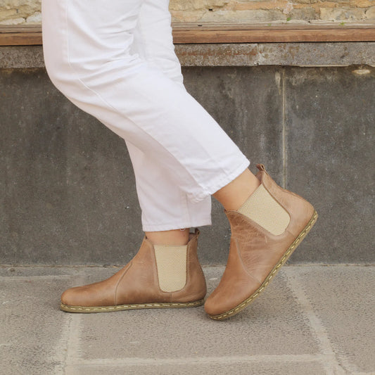 chelsea barefoot boots vision handmade womens