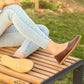 classic crazy brown womens barefoot flat shoes
