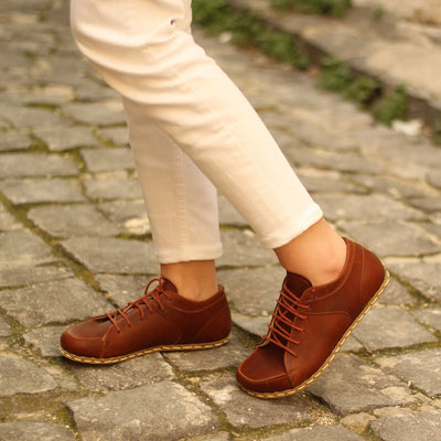 comfortable barefoot sneakers crazy new brown women