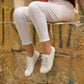 comfortable barefoot sneakers white for women