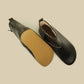 comfortable black barefoot boots for women with zipper