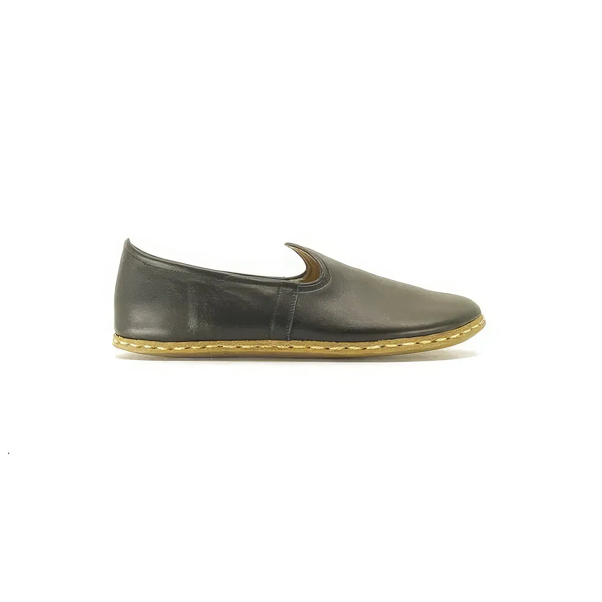 comfortable black barefoot shoes men walking style