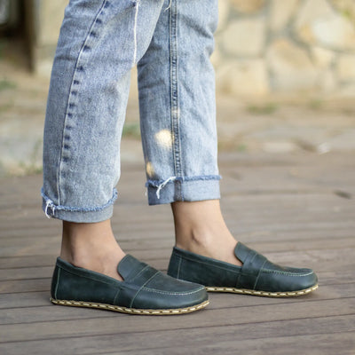 comfortable womens barefoot earthing shoes toledo green