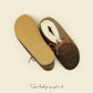 comfortable womens brown barefoot grounding ankle boots