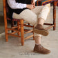 comfortable womens matte brown barefoot grounding ankle boots