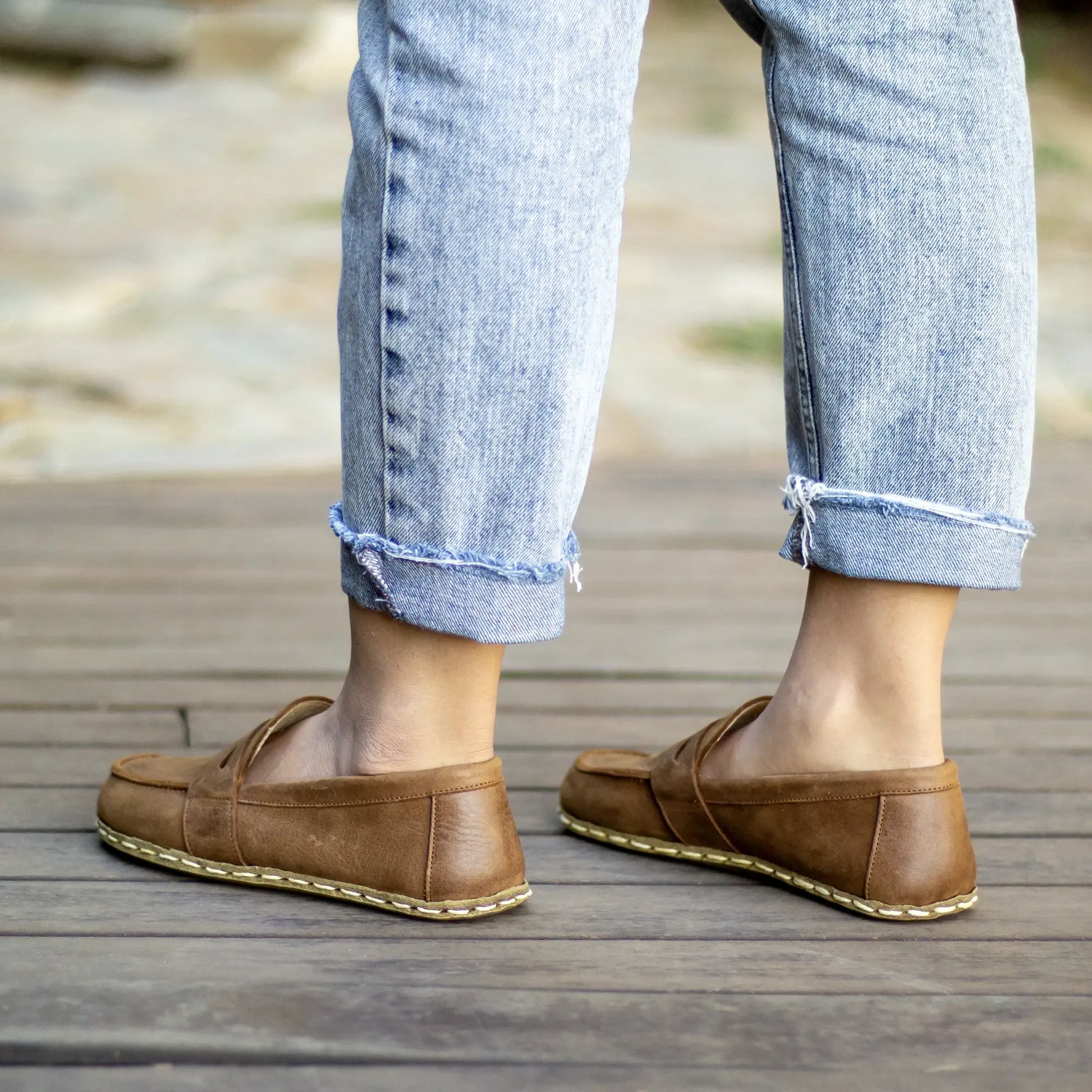 crazy classic brown womens barefoot earthing shoes