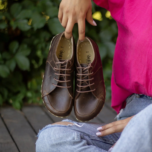 crazy classic brown womens barefoot sneakers