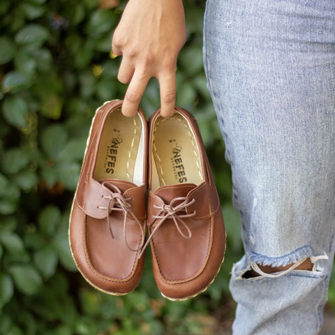 crazy new brown leather barefoot minimalist shoes for women