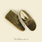 durable military green barefoot ankle boots women grounding style